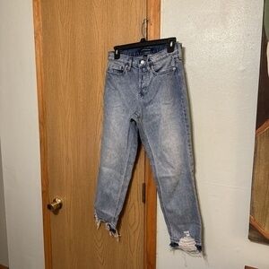 Calvin Klein Jeans "High-Rise Classic Straight" Size 25 Button-Fly Jeans - EUC